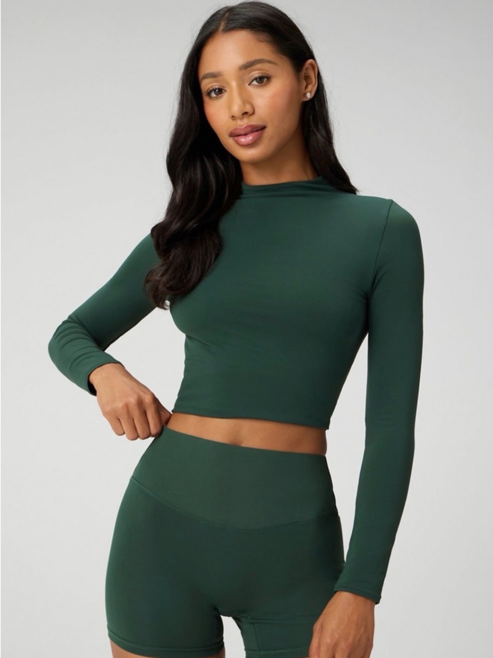 Fabletics By Khloe Seamless LS Essential Tee